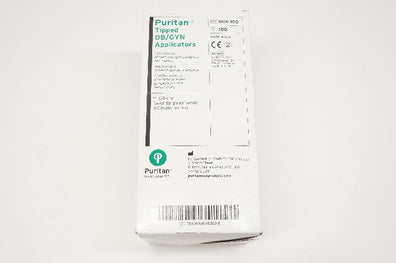 Puritan 808100 Tipped OB/GYN Applicators 8inch - Box of 100